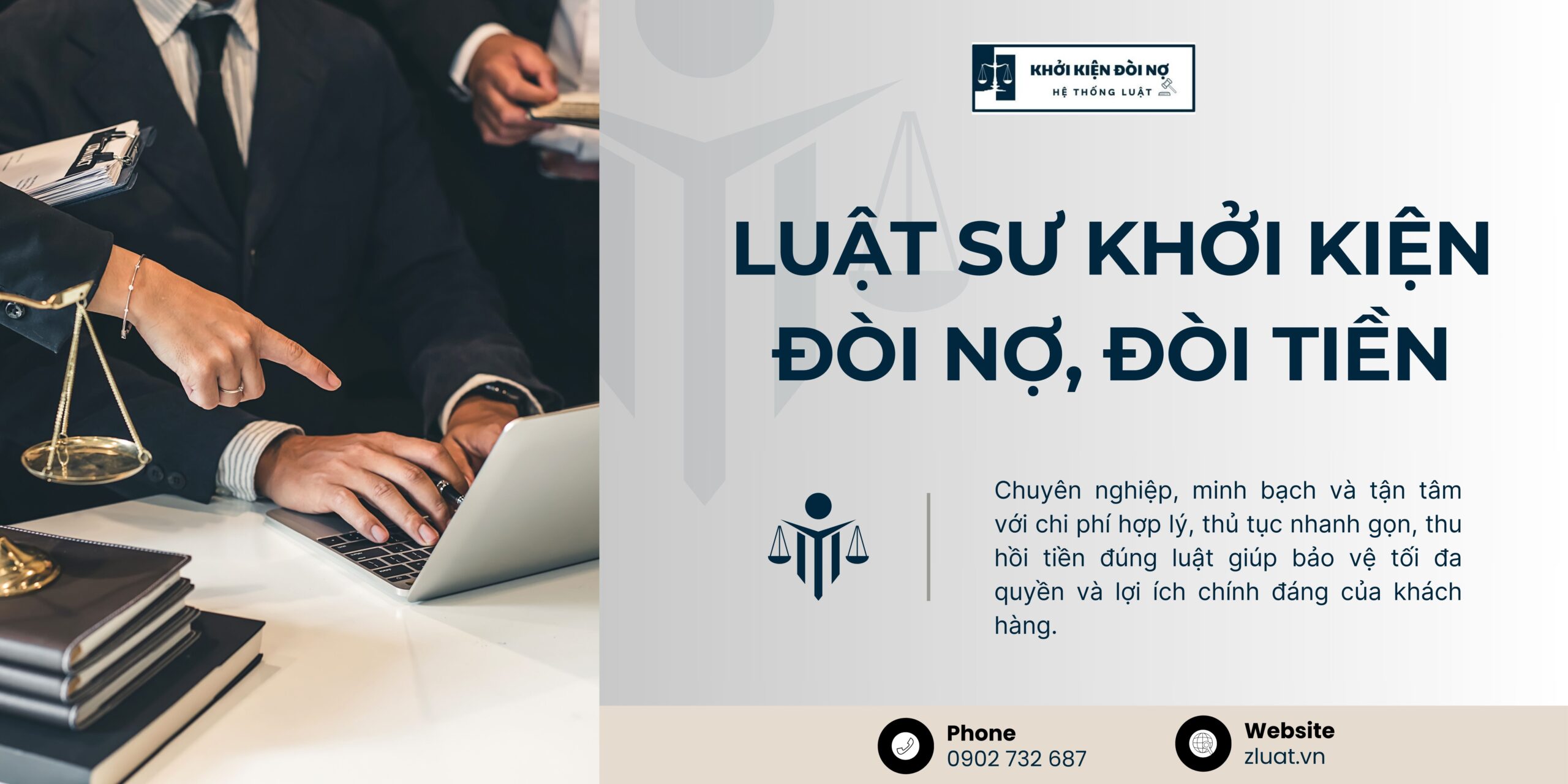 [KIỆN ĐÒI TIỀN CHO VAY NHANH] –  Trọn gói Luật sư khởi kiện đòi lại khoản vay khu vực xã Cái Nhum, Vĩnh Long<br><br> - Ảnh 1