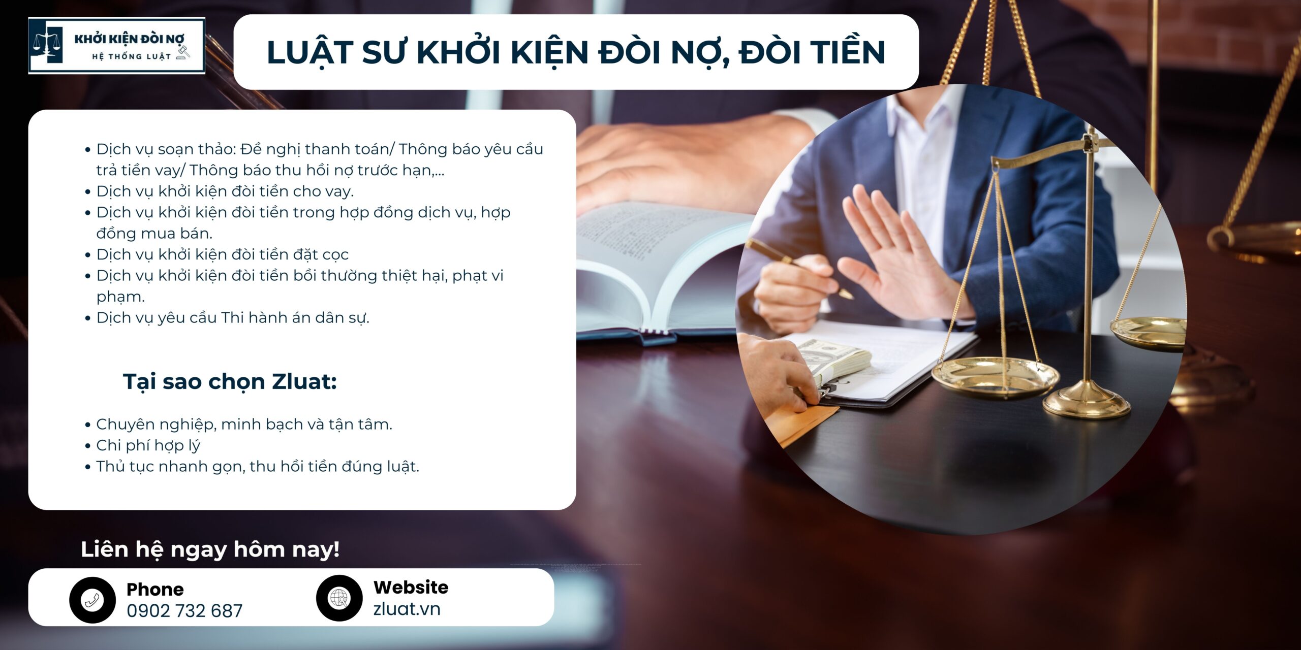 [TOÀN TRƯƠNG KHỞI KIỆN ĐÒI TIỀN CHO VAY] – Trọn gói Luật sư khởi kiện đòi lại khoản cho vay vùng xã Tân Long Hội, Vĩnh Long<br><br> - Ảnh 1